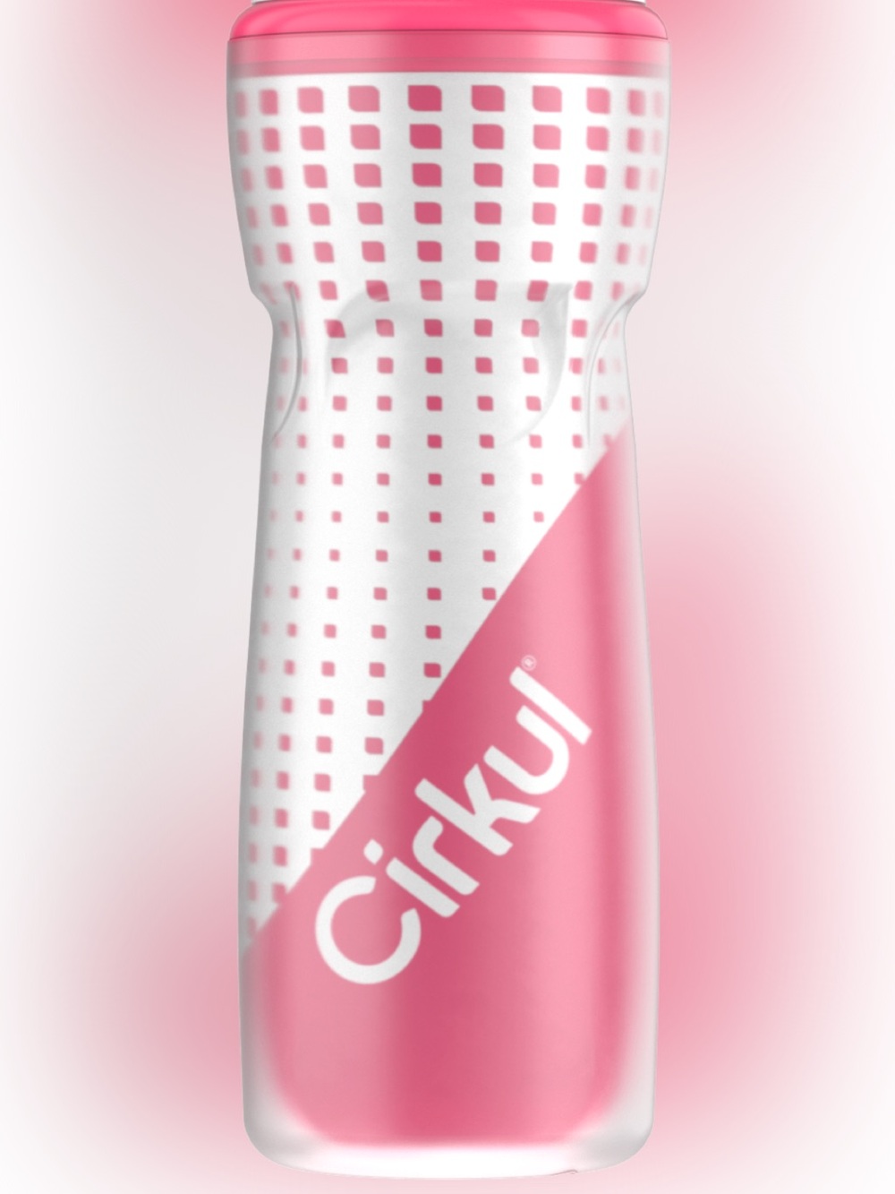 Cirkul Reusable Water Bottle - Pink & White